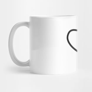 BJYX Love Dot Heart Mug